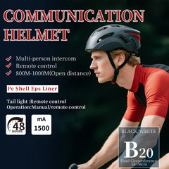 COMMUNICATION HELMET B20 (Bluetooth Walkie-Talkie) Promotional Model